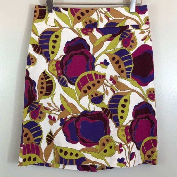 Merona Dresses & Skirts - Merona Botanical Floral Pencil skirt Size 2